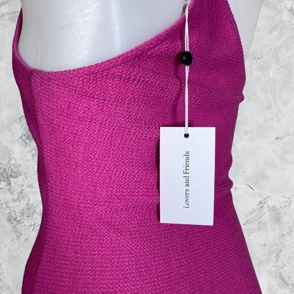 Lovers and Friends Lydia Midi Dress - Punch Purple - Picture 11 of 12